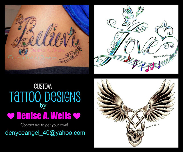 Believe tattoo design Love tattoo design with musical notes skull tattoo 