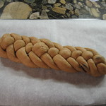 Doubled recipe, braided and ready to rise
