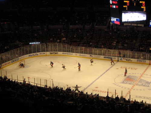 Boston Bruins v. NY Rangers Ice Hockey 2010