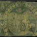 Senmurv on silk fragment, 7th-8thc, Victoria & Albert Museum
