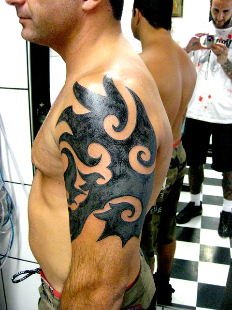 Tatuagem tribal arm tattoo wwwmicaeltattoocombr