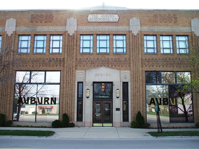 Auburn IN the ACD Museum and former home of the Auburn Automobile