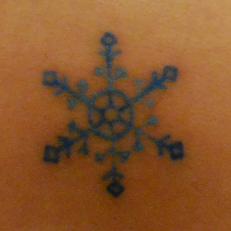 My Lovely Snowflake Tattoo