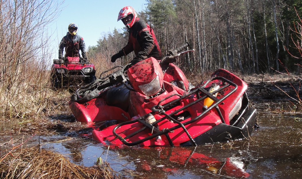 Tips for Protecting Your ATV When Riding Through Deep Mud