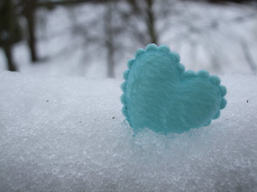 Icy Blue Heart