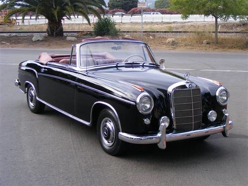 Mercedes 220 S Convertible 1959 car and classic co uk