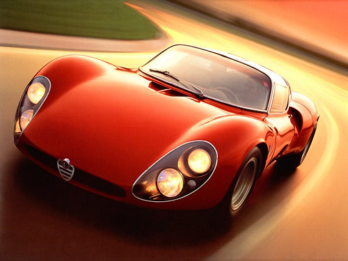 Alfa Romeo 33 Stradale Prototipo by teh_vandroid