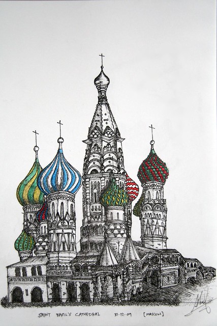 saint basils cathedral coloring pages - photo #33