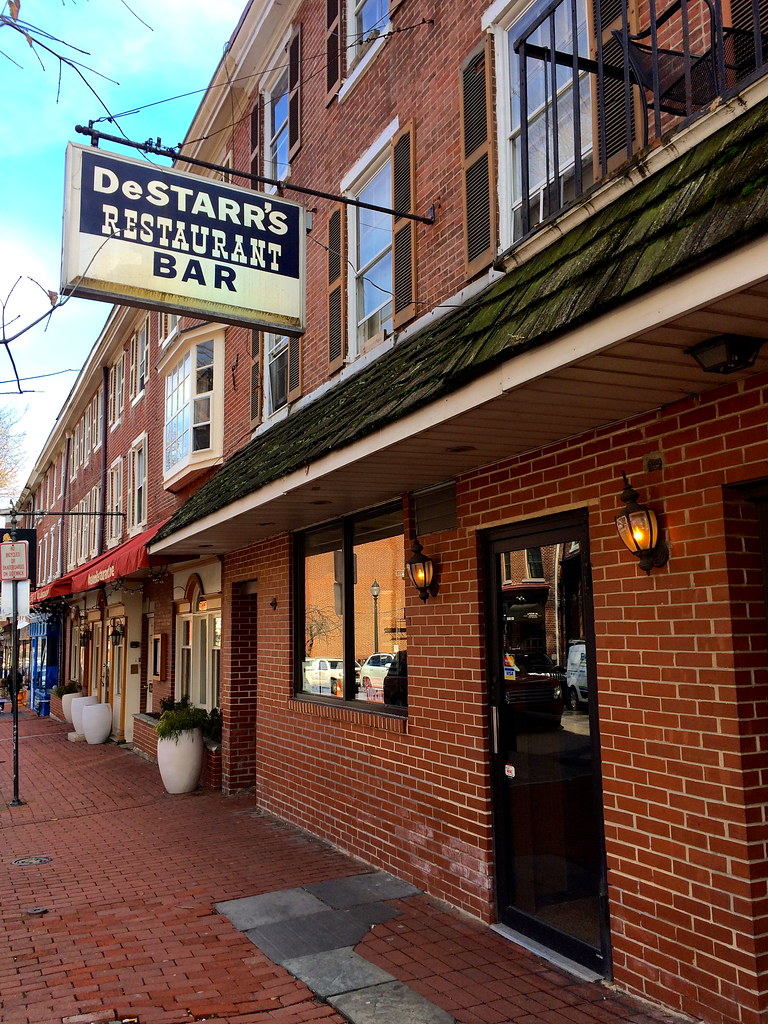 DeStarr's Restaurant Bar West Chester Pennsylvania PA Retro Roadmap