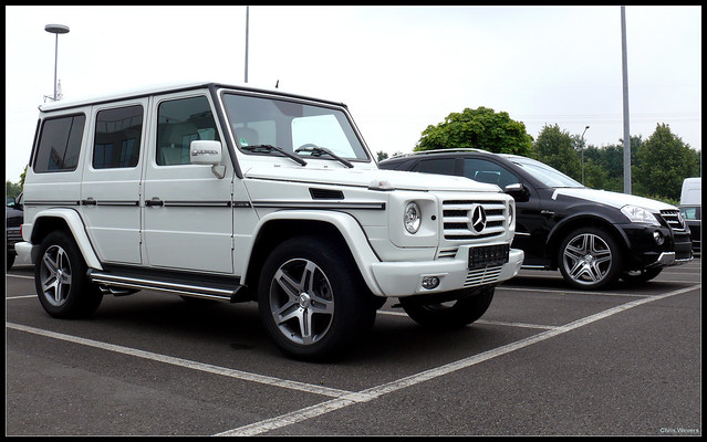 In the Gclass' 25th anniversary the 2005 MercedesBenz G55 AMG was
