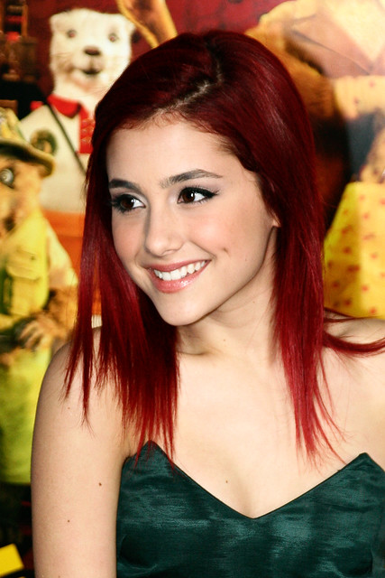 Ariana Grande attends the red carpet screening of Fantastic Mr Fox at AFI 