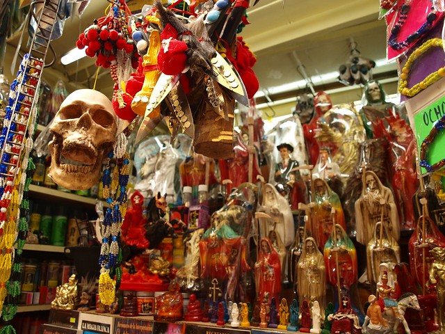 FOTO UNIK : Sonora, Pasar Para Penyihir di Meksiko
