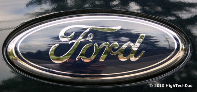 Ford Emblem Several photos of the 2010 Ford Flex See wwwhightechdadcom 
