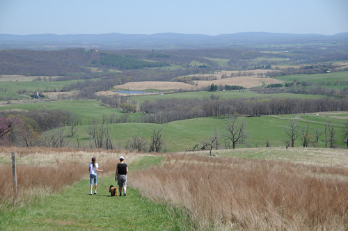 Hiking at Sky Meadows State Park