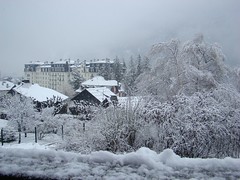Chamonix sous la neige