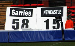 Sarries Newcastle March 28 2010