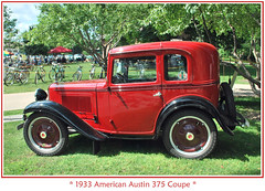 American Cars: 1933