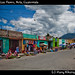Street near mercado Las Flores, Xela, Guatemala