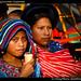 Girls eating icecream, Guatemala