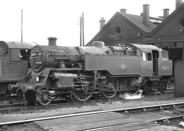 BR 4 2-6-4T. 80072. Leamington Spa shed. 13 March 1965 | Flickr ...