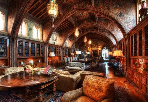 The Gothic Study - The Private Library of William Randolph Hearst