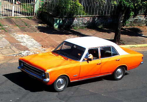Chevrolet Opala Brasil Laranja Orange
