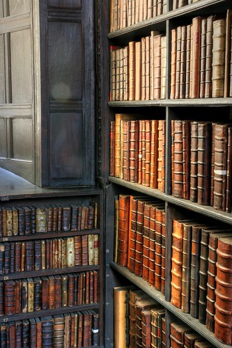 St John's College Old Library - Corner Shelf by ben.gallagher