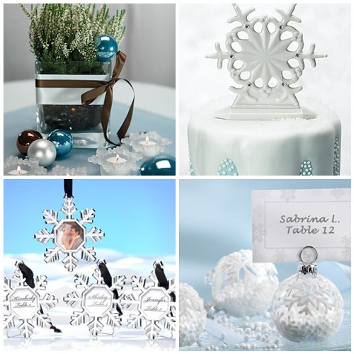 Ideas for Christmas Wedding Decorations that can be used after the wedding