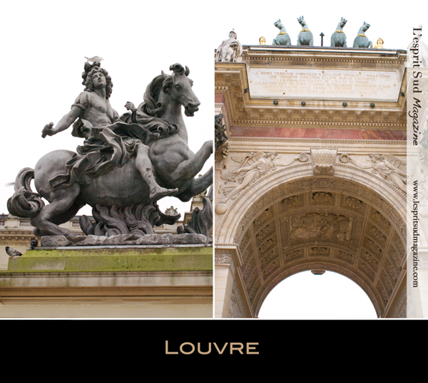 Louis XIV - The Carrousel Arc de Triomphe (Louvre museum)