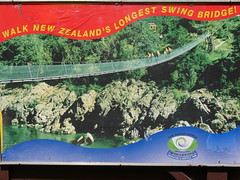 New Zealand 24 Longest Swing Bridge
