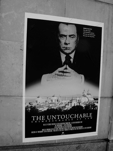Berlusconi - The Untouchables - (next to Cannon street train station) - London by Myriam Bardino