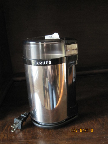 KRUPS touch coffee grinder $5