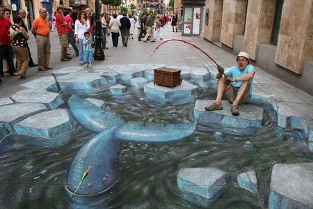 Concrete Creations: Amazing Chalk Art on Cement