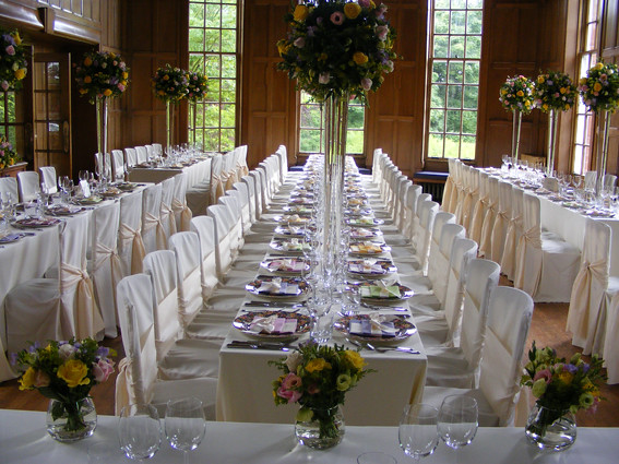 88 Events designs a Wedding at Bridge of Weir White Essential Chair Covers 