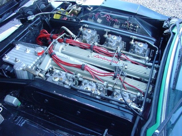 Lamborghini Espada 1971 engine | Flickr - Photo Sharing!