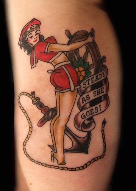 Old School Sailor Woman and
