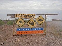 Outback Trip - Prairie Hotel Sign