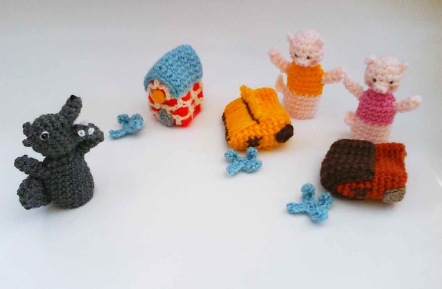 Crochet Pattern Central - Free Pattern - Farmyard Finger Puppets