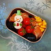 Snowman Toddler Snack Bento