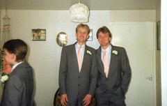 Maffs Wedding Morning - 1990