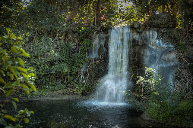 Garden of the Groves Waterfall