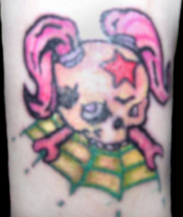 cute skull tattoos
