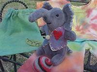 Custom Teeny Bunny, Pig, Bear or Elephant in a Gift Bag + Add on Doll Pj's