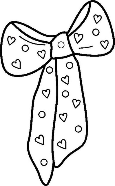 hair bow coloring pages printable - photo #33
