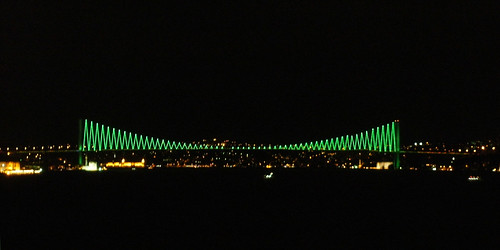 Bosphorus Bridge by Night