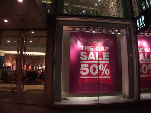 After closing time on Christmas Eve stores get ready for Boxing Day sale