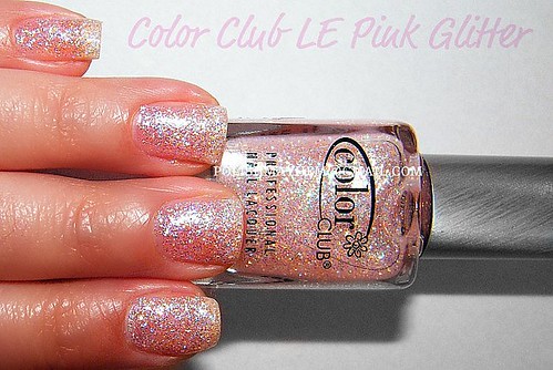 Color Club Limited Edition Pink Glitter