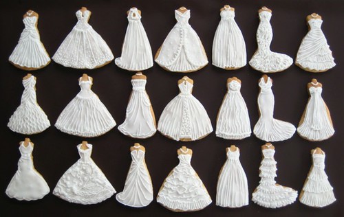 Spring 2010 Wedding Dress Cookie Collection