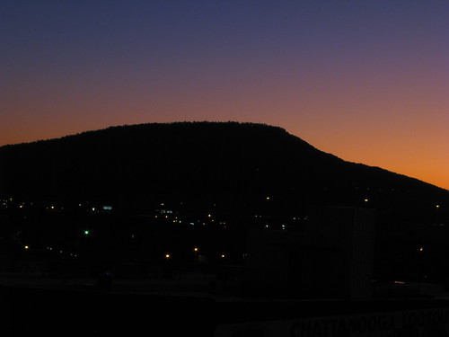 Lookout Mountain at Dusk