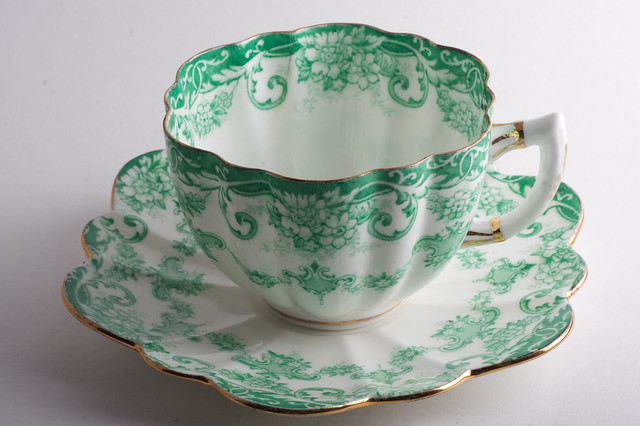Flickr   Photo and and Green teacup vintage Paragon  Saucer  saucer 1908 hire Sharing! Teacup